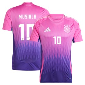 Maillot Foot Allemagne Musiala 10 Exterieur UEFA Euro 2024